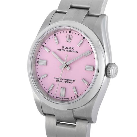 rolex perpetual oyster pink|rolex pink oyster perpetual price.